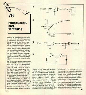 reproduceerbare vertraging